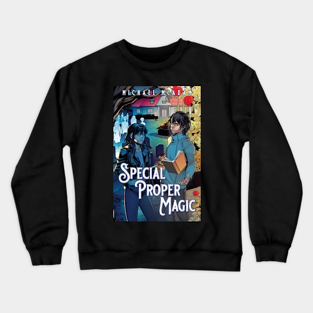 Special Proper Magic cover Crewneck Sweatshirt by Twogargs